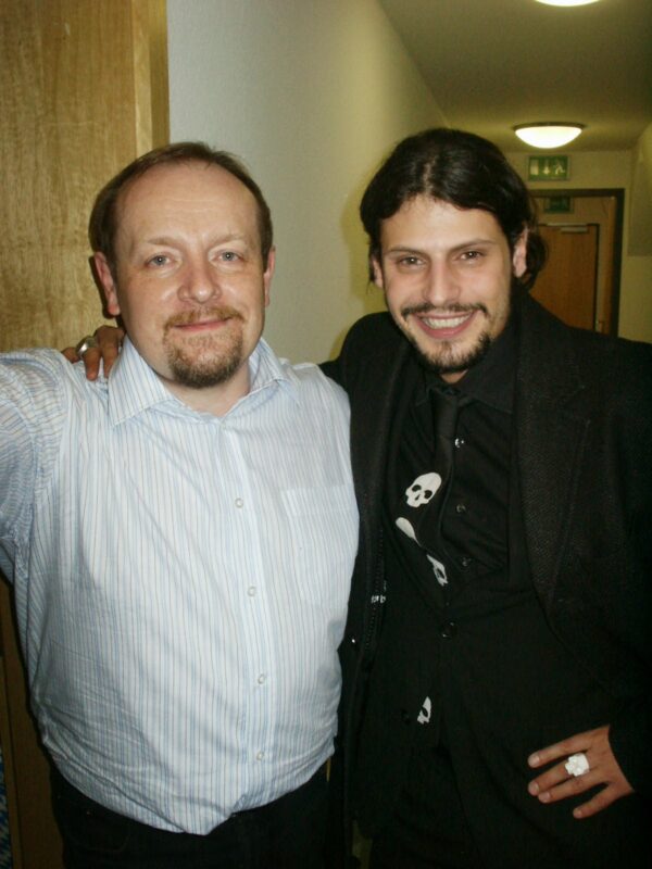 Robert J. Wierzbicki with Manuel Cortez, SLMIMA 2008