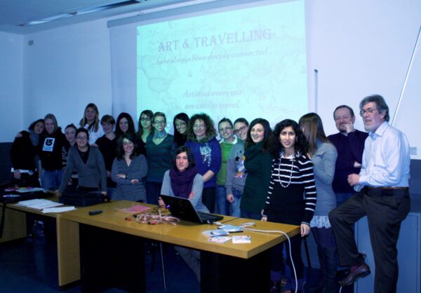 Robert J. Wierzbicki teaching at the University of Milano-Bicocca, Italy, 2011