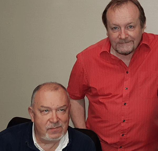 Robert J. Wierzbicki with Lech Majewski - Polish Film Festial in LA, 2019