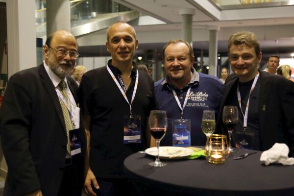 Robert J. Wierzbicki with colleagues at the IFIP World Computer Congress 2018 in Poznań, Poland